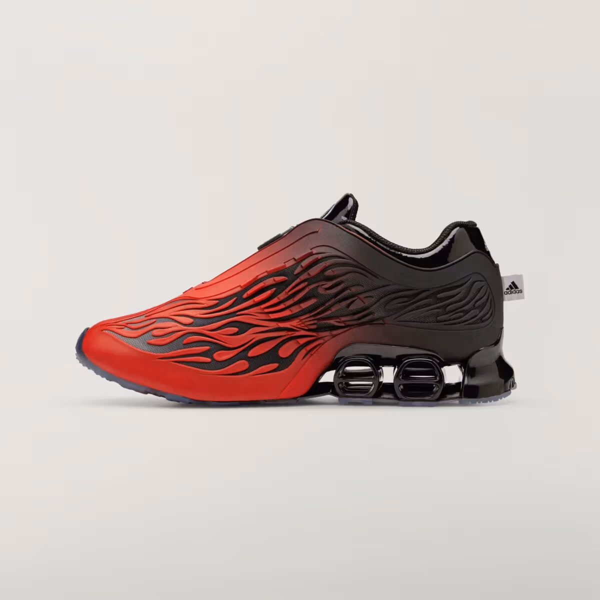 Hellstar Sets adidas Megaride S2 Ablaze with Red-to-Black Gradient, Dropping October