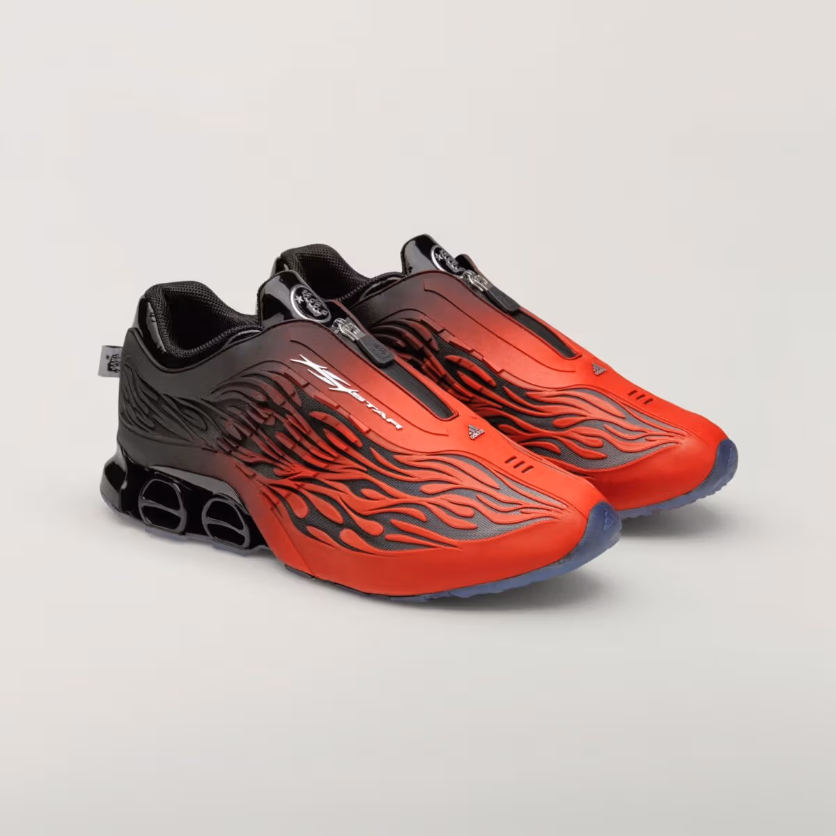 Hellstar Sets adidas Megaride S2 Ablaze with Red-to-Black Gradient, Dropping October