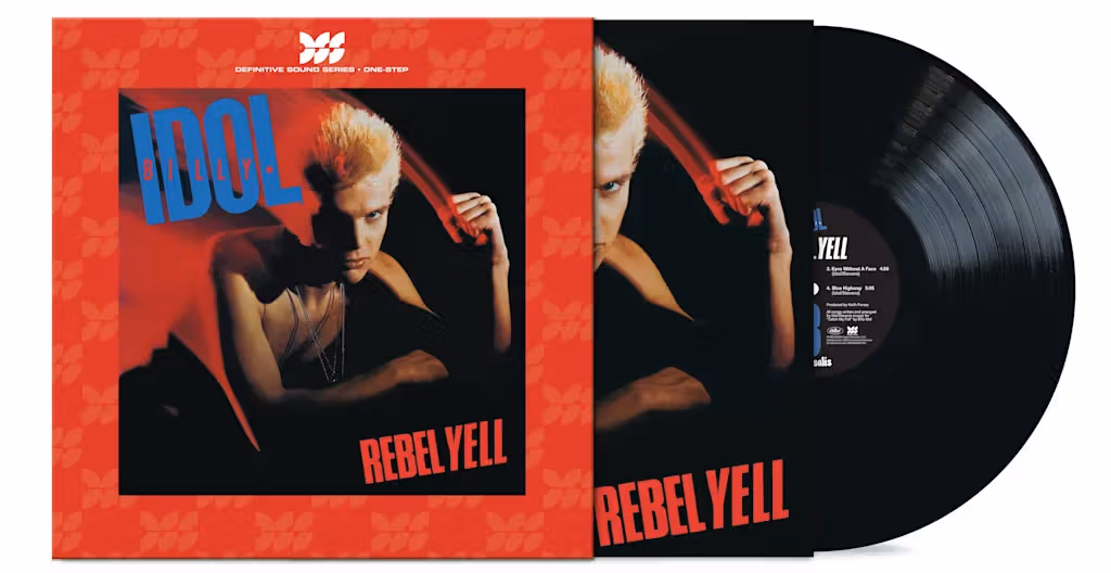 Billy Idol《Rebel Yell》限量黑胶重发,One-Step 工艺重制母带