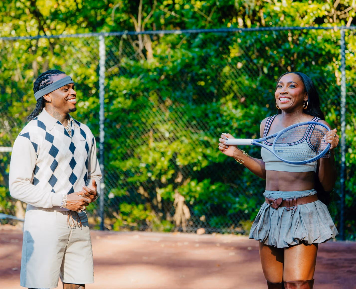 Gunna Links Up With Coco Gauff for Tennis Lessons — and Shoots a New Music Video While He's At It