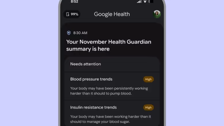 Fitbit AirとEdgeにHealth Guardianが搭載、血圧・インスリン抵抗性モニタリングは「エンジン警告灯」のように