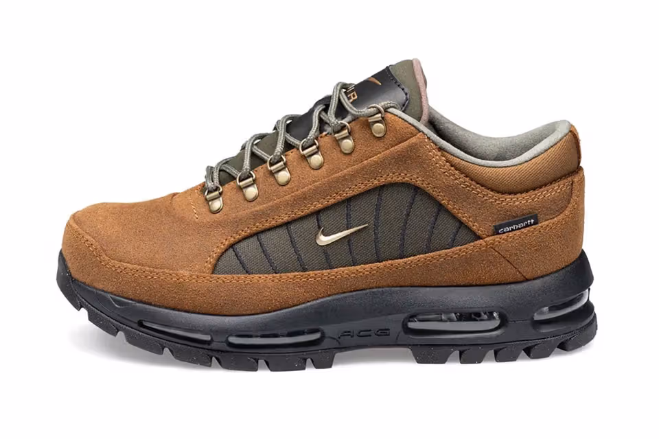 Carhartt WIP x Nike Air Max Goadome Low เผยสีใหม่ คาดเปิดตัวช่วงเทศกาลปี 2026