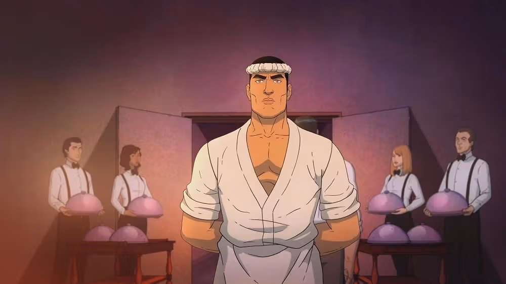 ประเด็นสำคัญ | อนิเมะดัดแปลงจาก Get Jiro! มาแล้ว: นิทานโลกอนาคตใกล้ในแอลเอที่เชฟครองอำนาจ