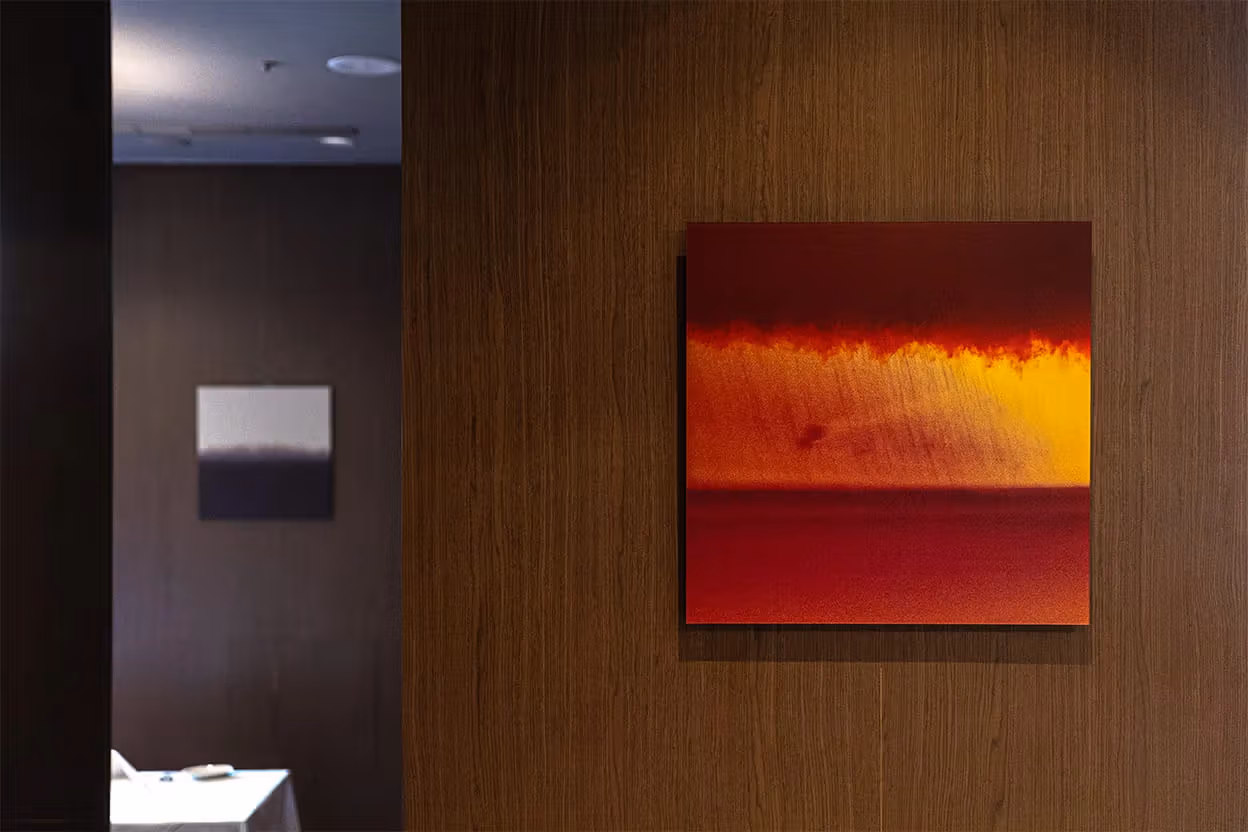 '30 Years of Devotion' photography collection displayed inside the Dazhi branch