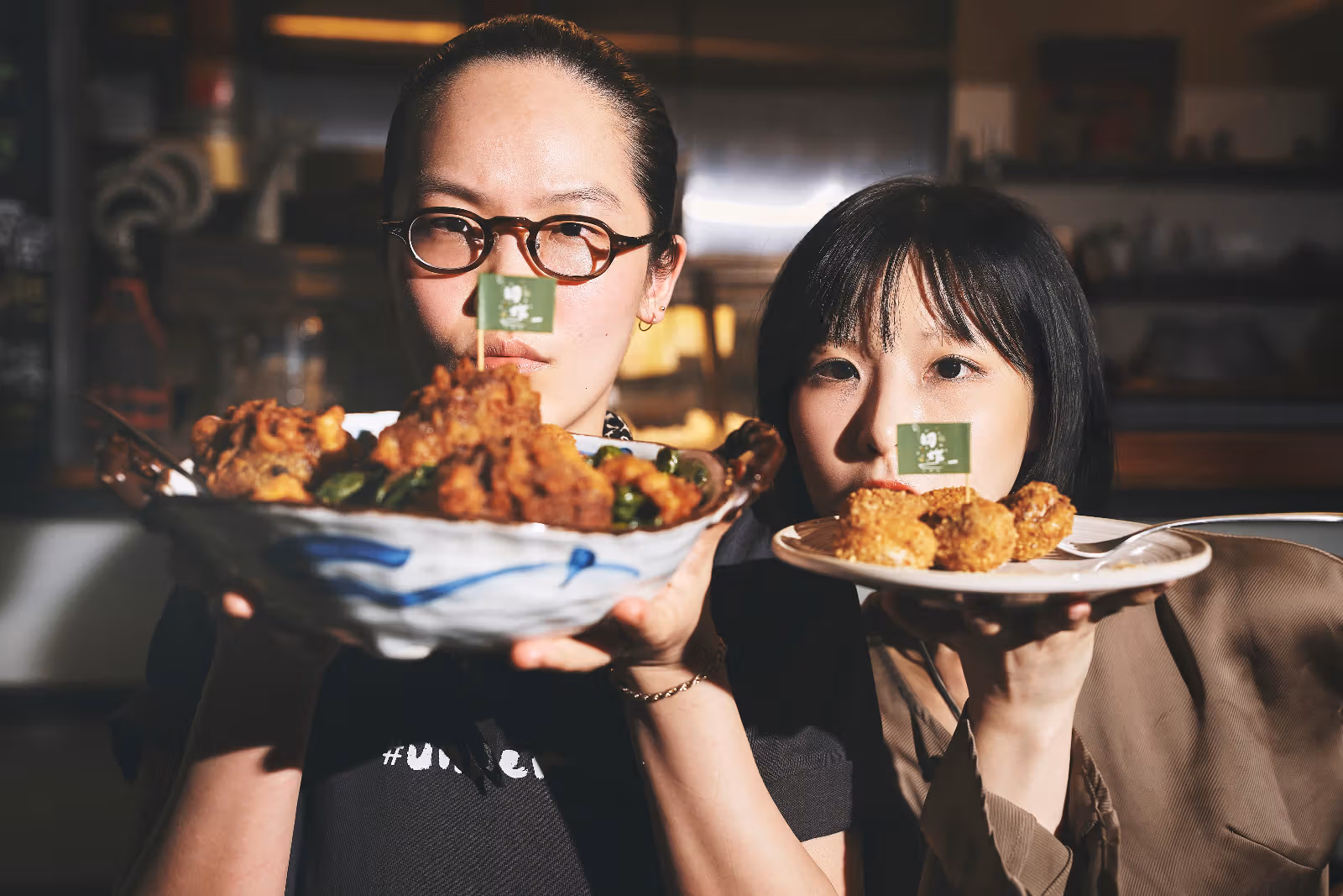 初炸鹹酥雞、米血與雞軟骨