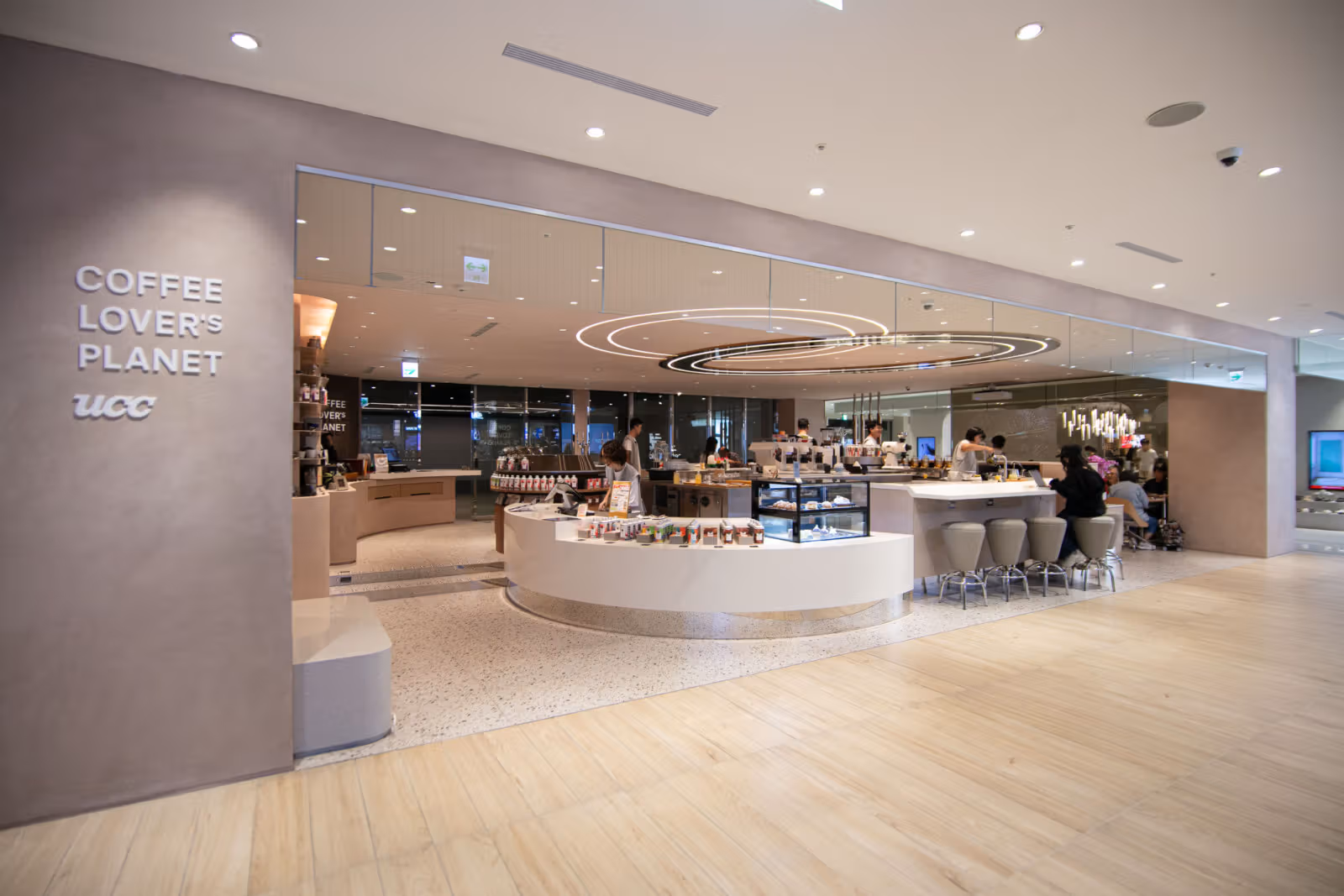 Food and coffee specialties at Coffee Lover's Planet