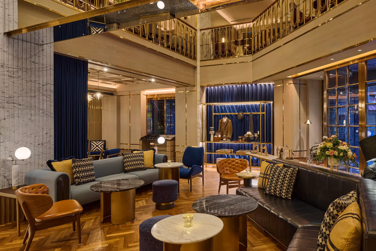 Lobby of OKU Hotel