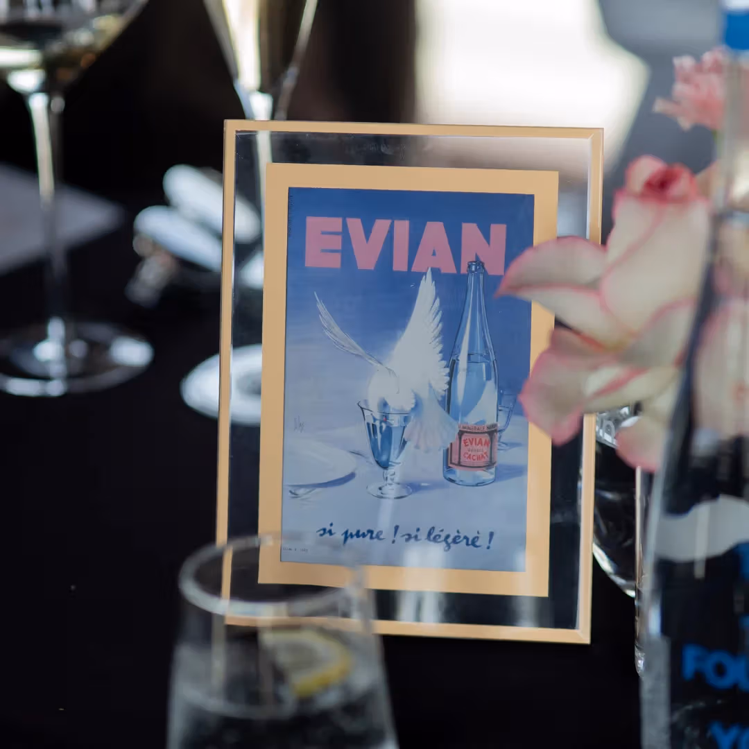 evian 200周年イベントの様子