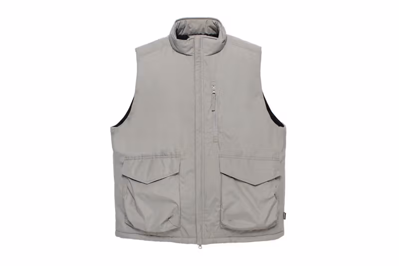 グレーのHappy Vestベスト