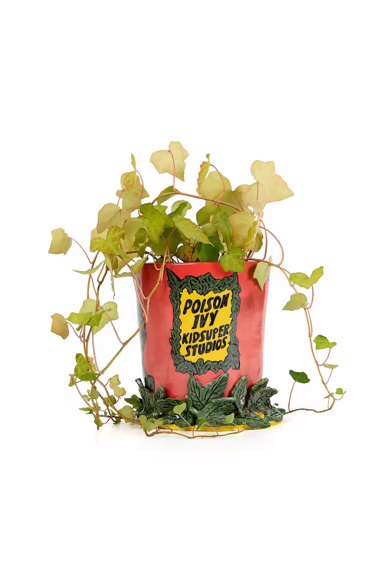 Poison Ivy 테마 화분