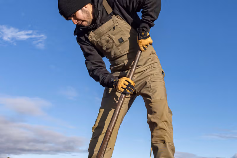 Full outfit look featuring Steel Series workwear