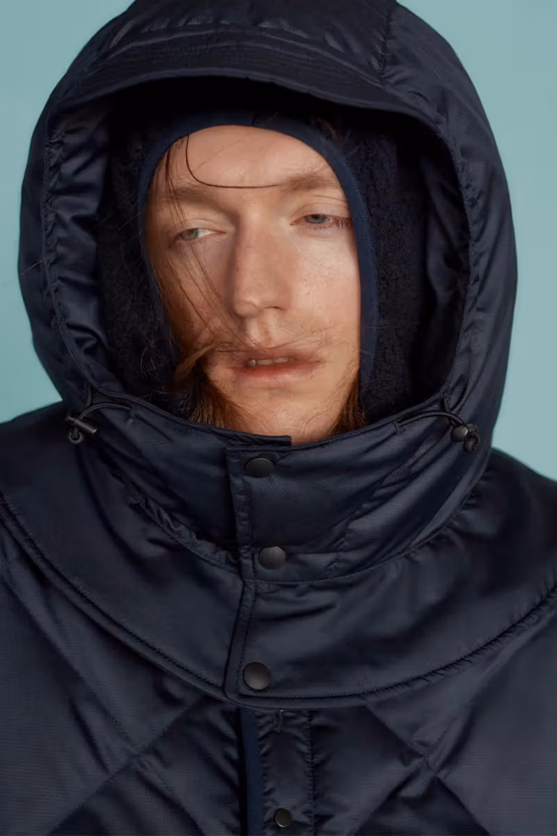 MODMNT modular down jacket reconstructed from military classic designs