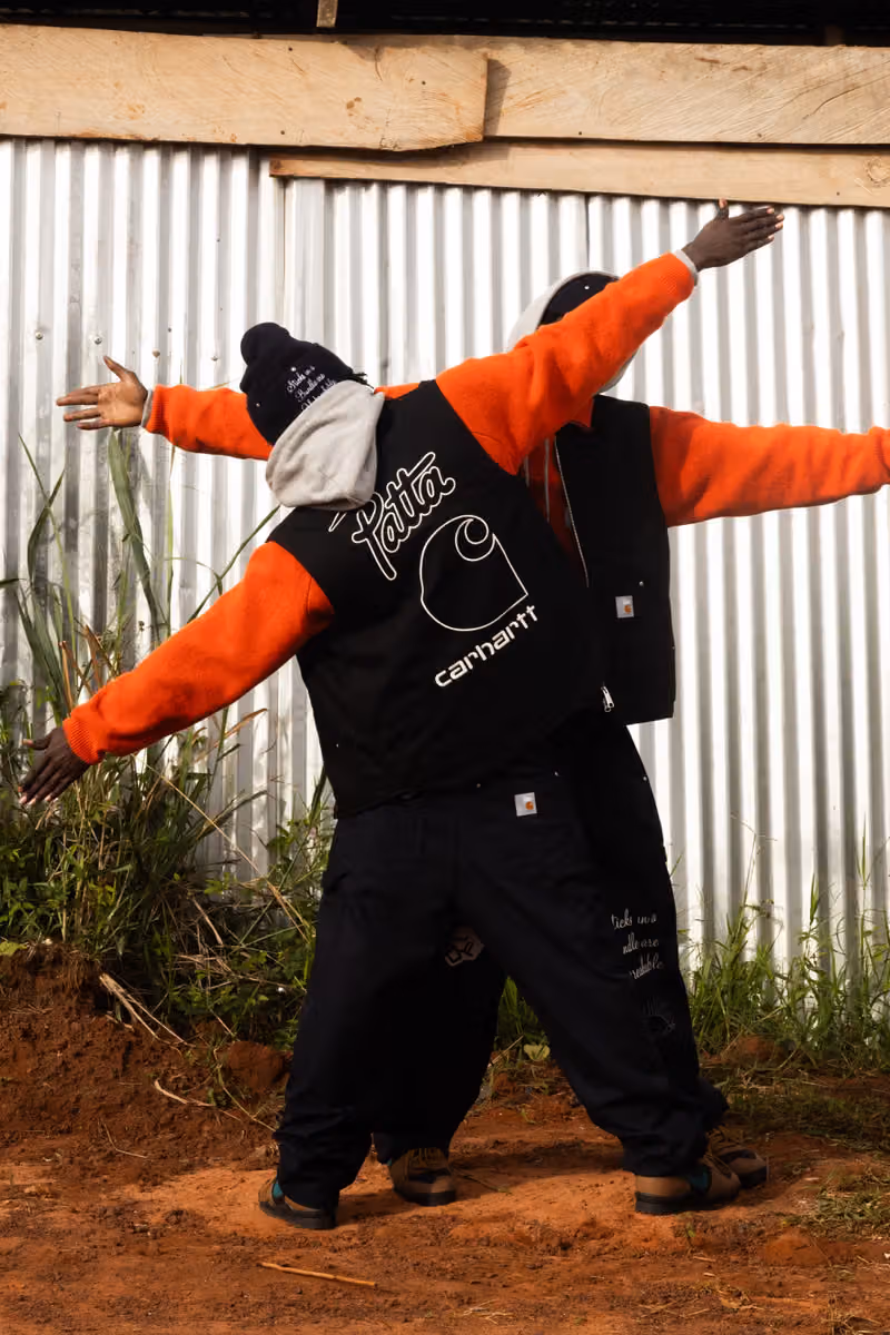 PattaとCarhartt WIPコラボレーションコレクションのヴィジュアル