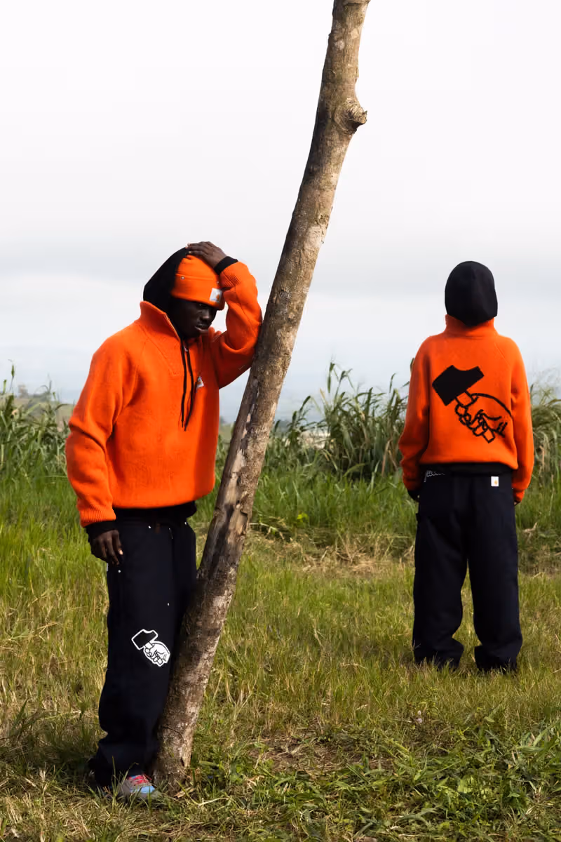 PattaとCarhartt WIPコラボレーションコレクションのヴィジュアル