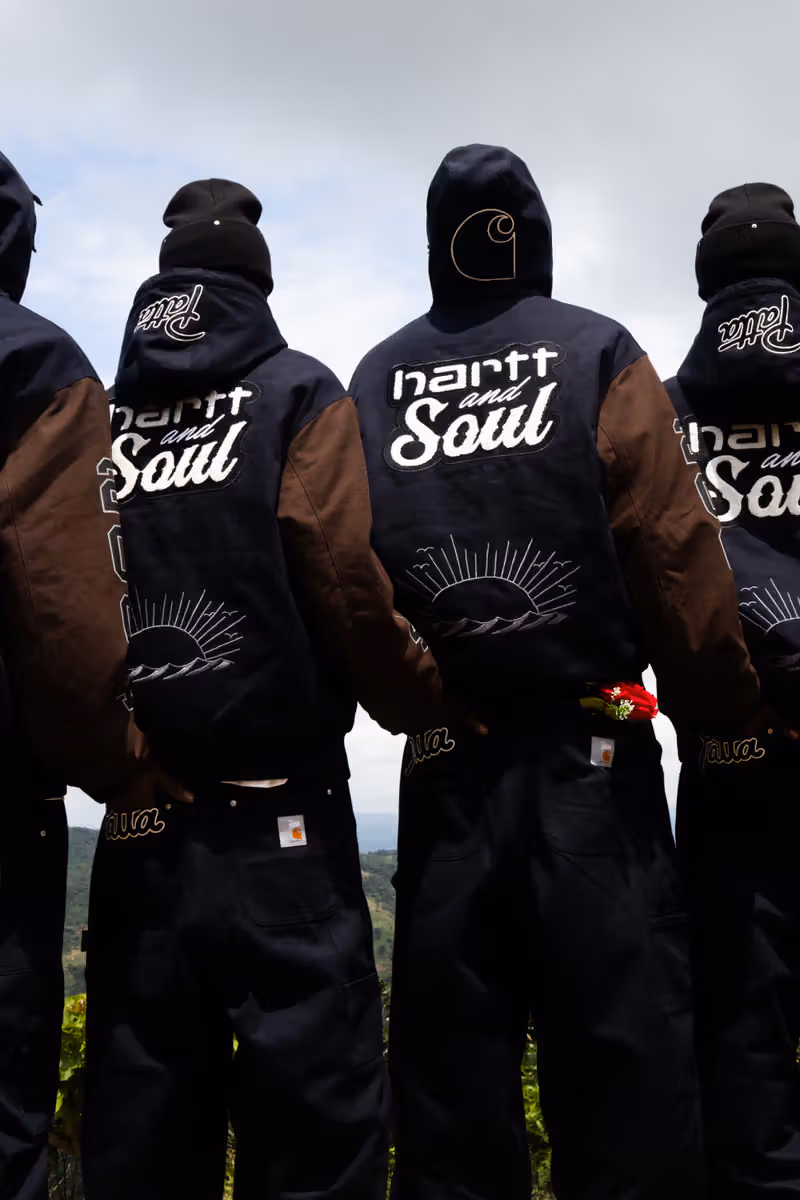 PattaとCarhartt WIPコラボレーションコレクションのヴィジュアル