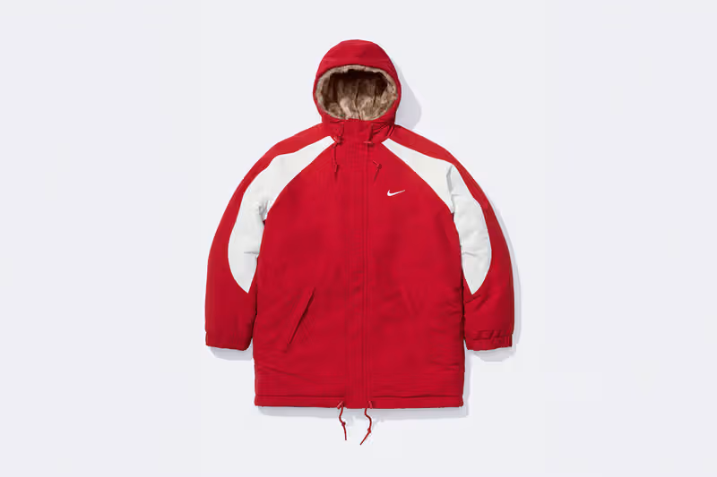 สินค้าคอลเลกชันร่วมมือ Supreme x Nike ฤดูใบไม้ร่วง 2026