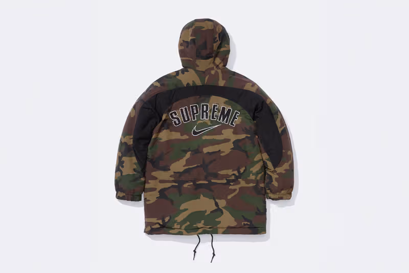 สินค้าคอลเลกชันร่วมมือ Supreme x Nike ฤดูใบไม้ร่วง 2026