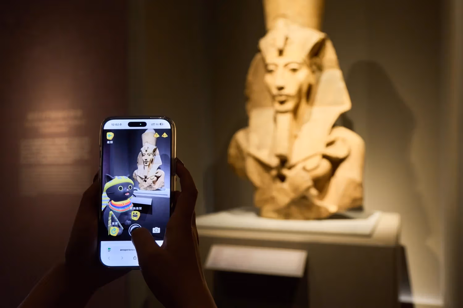 古代エジプト文明展の展示イメージ