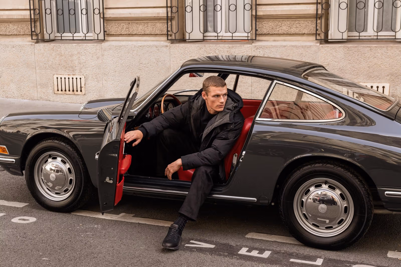 Porsche x BOSS Signature Edition puts the crest on all-black clothing