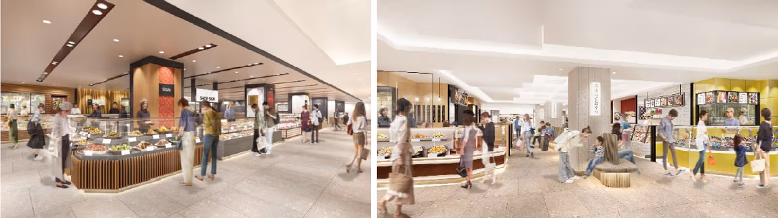 玉川高島屋S.C.リニューアル計画・店舗計画図
