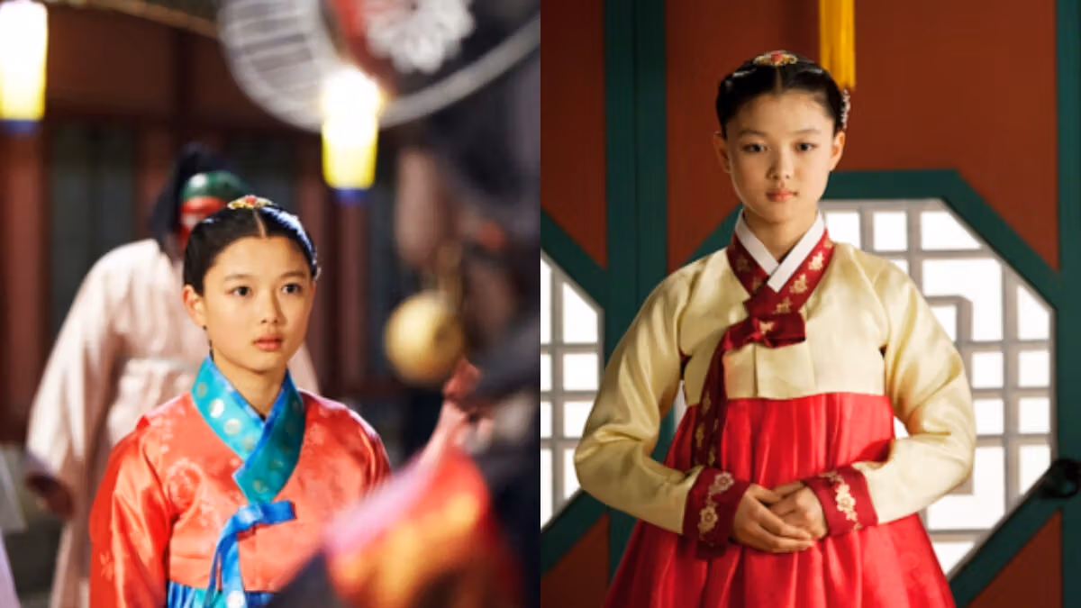 Images of Kim Yoo-jung’s past costume works, not stills from "100 Days of Lies"
