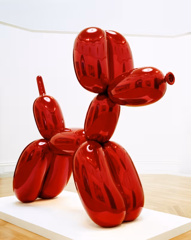 เจฟฟ์ Koons, Balloon Dog (สีแดง), พ.ศ. 2537–2543