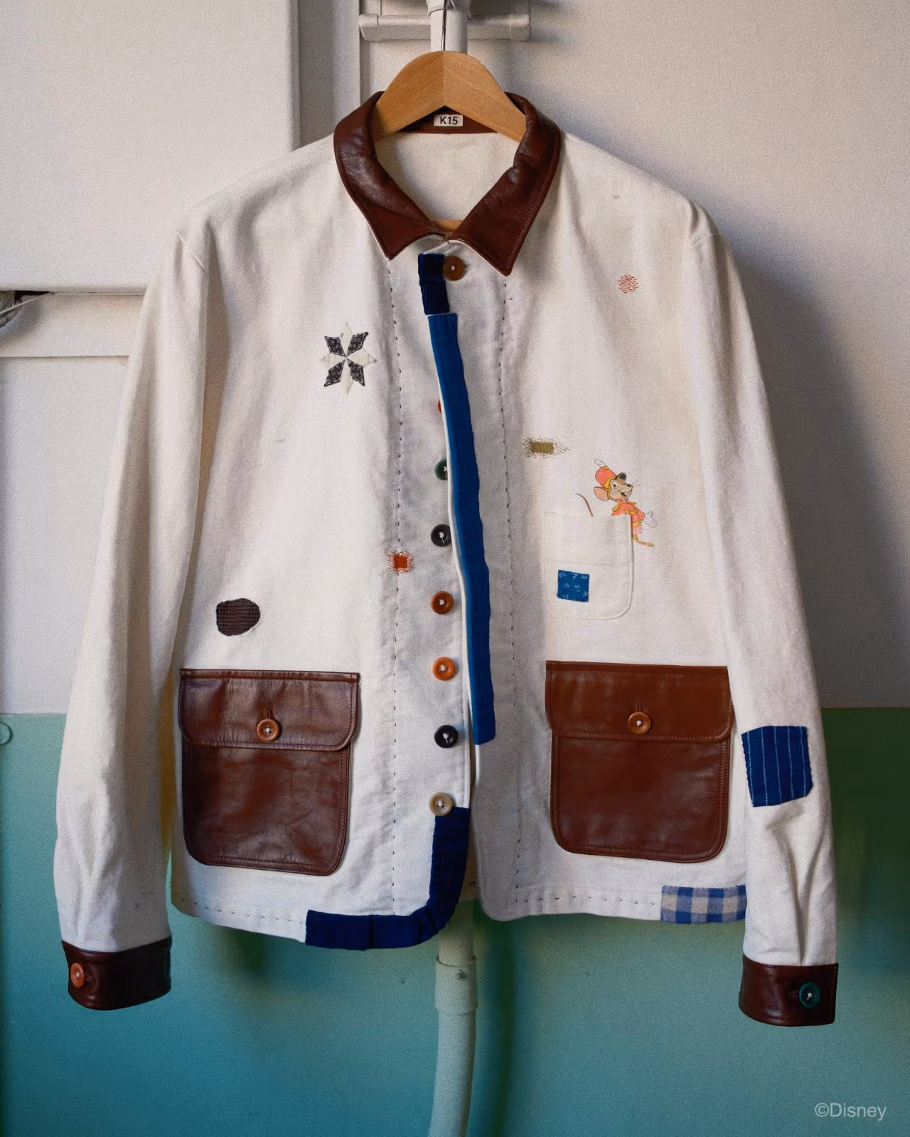 KHOKI jacket front with Timothy image