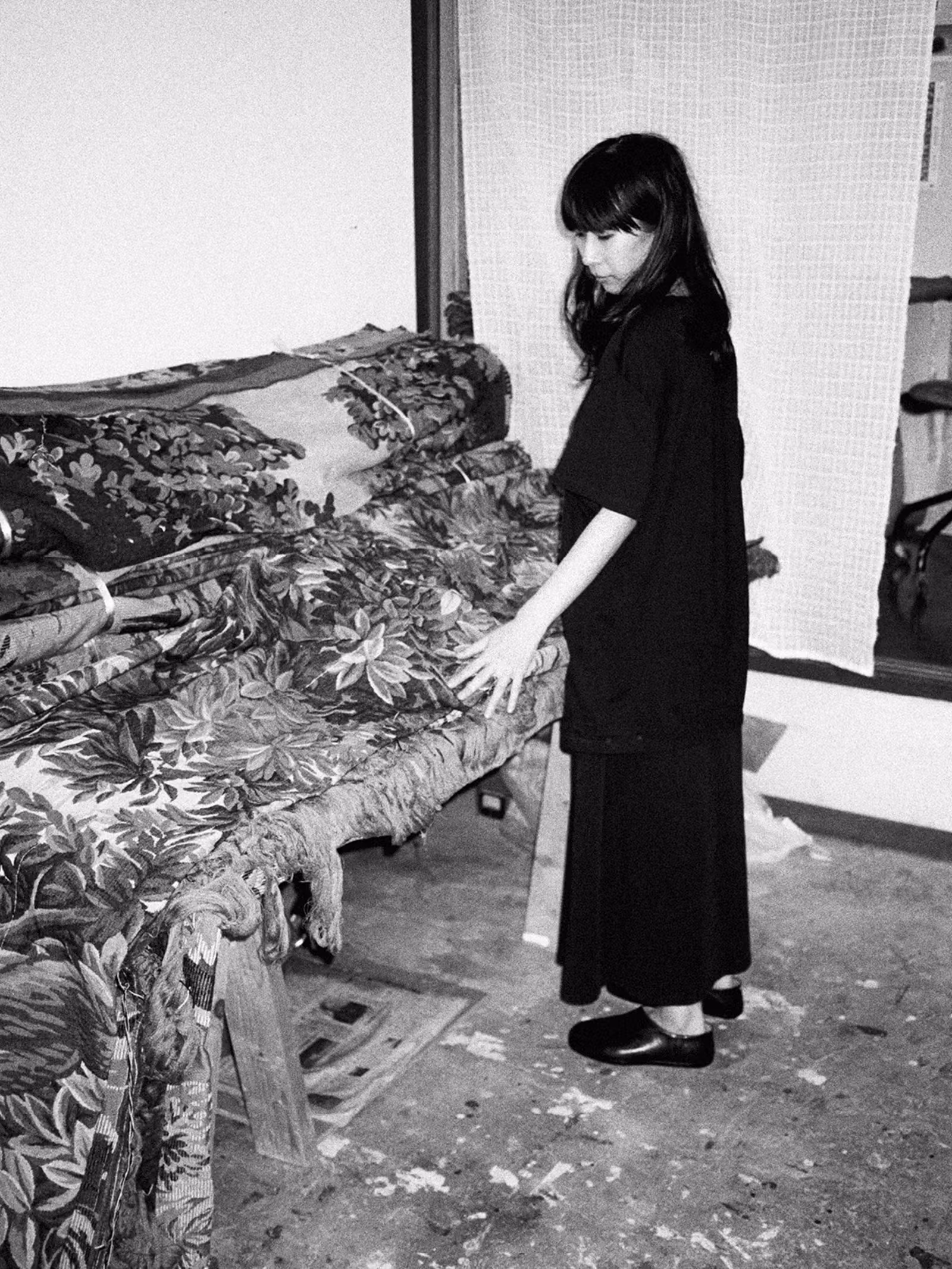 หน้าจอผลงานสร้างสรรค์ของโครงการ Maison Margiela