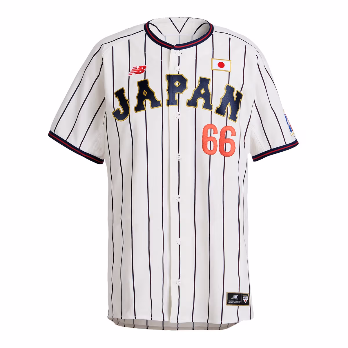 侍Japan白色球衣商品正面
