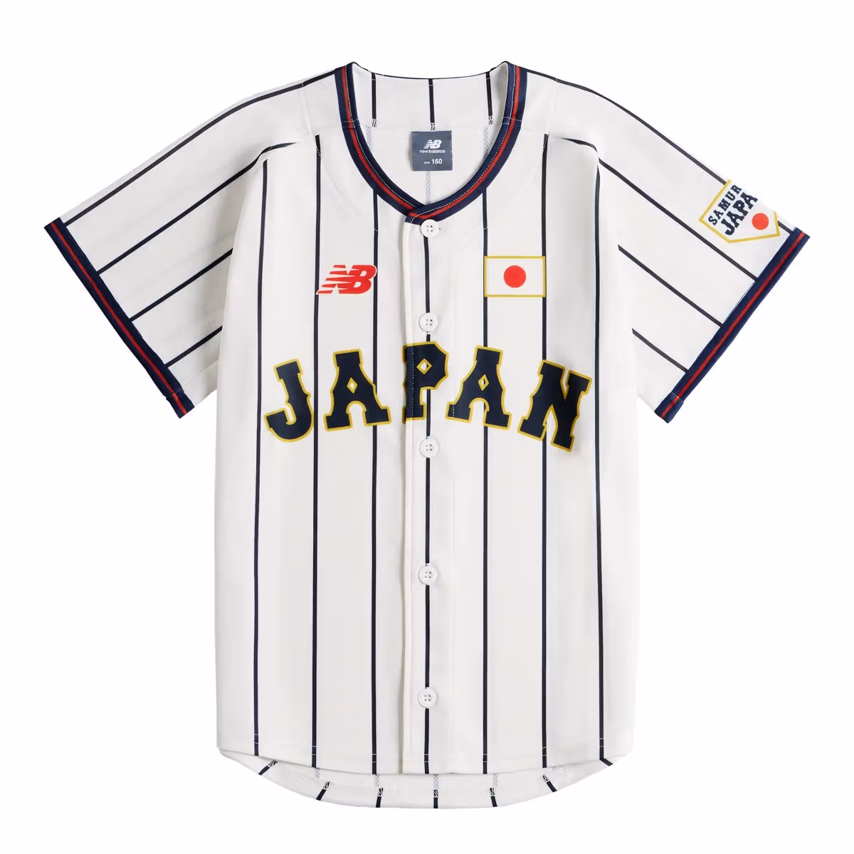 侍Japan儿童白色球衣