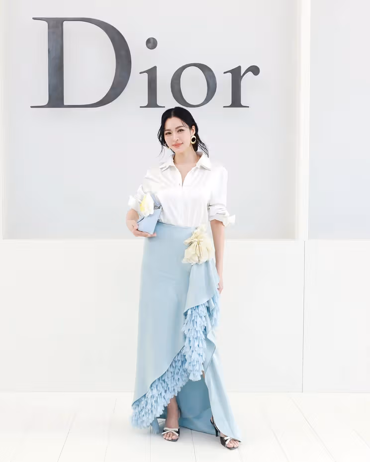 디올 행사에 참석한 링링 궈(Lingling Kwong)