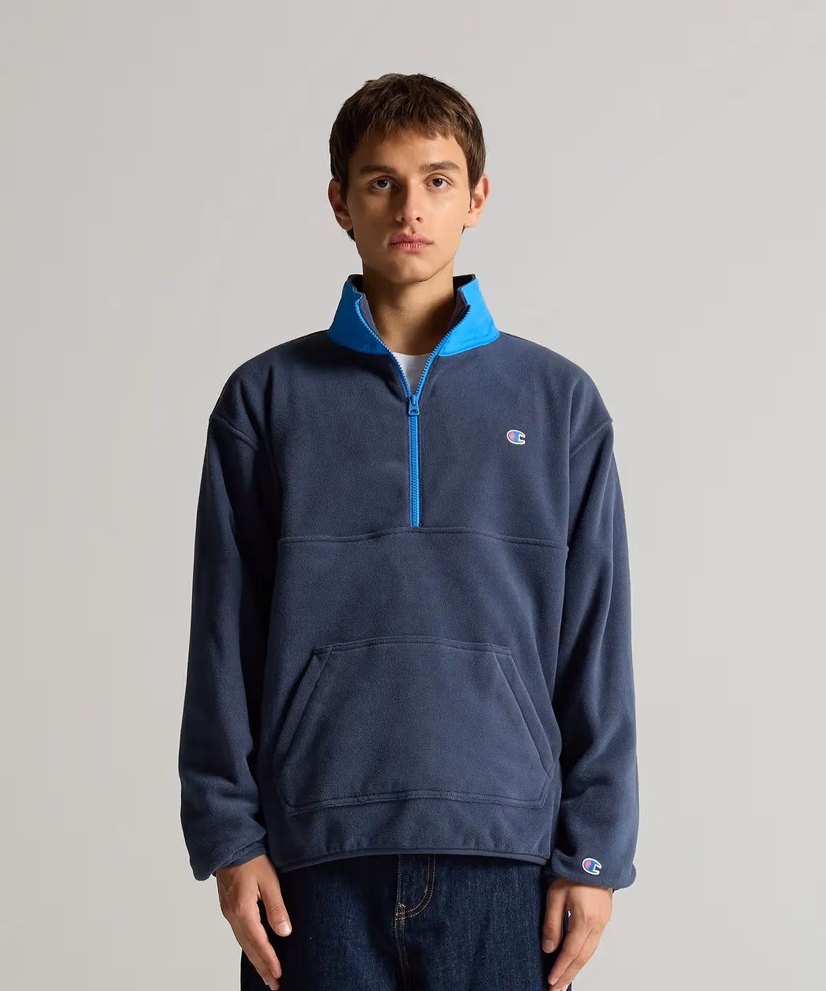 ชุดเสื้อซิปครึ่ง Champion Polartec