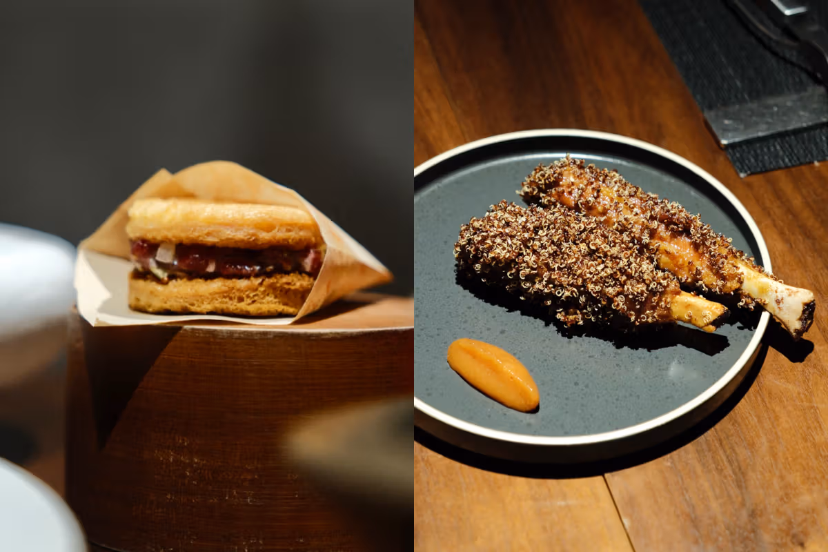 隐藏版牛肉塔塔与炙烤猪排，非固定套餐全数包含