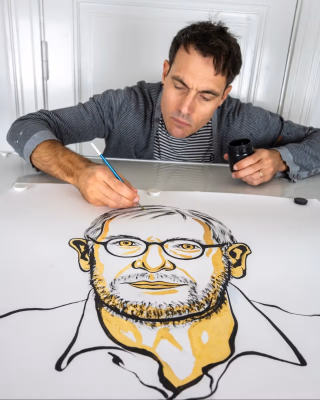 ニクラス・エルメヘドと肖像画作品