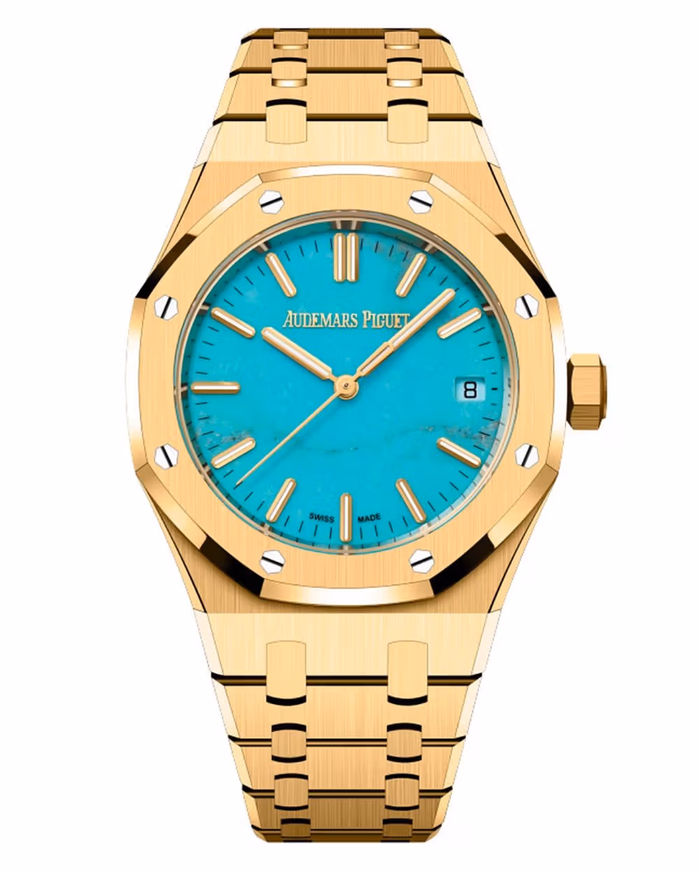 Audemars Piguet Royal Oakのターコイズ文字盤