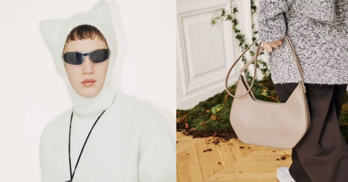 The Inaré bag takes structural inspiration from an origami fox head