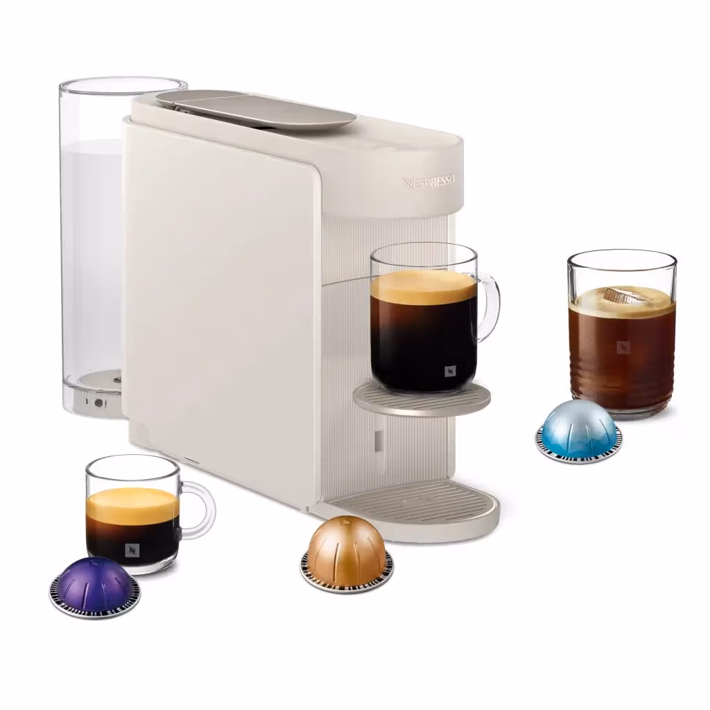 Vertuo Upマシンとコーヒーの画像。
