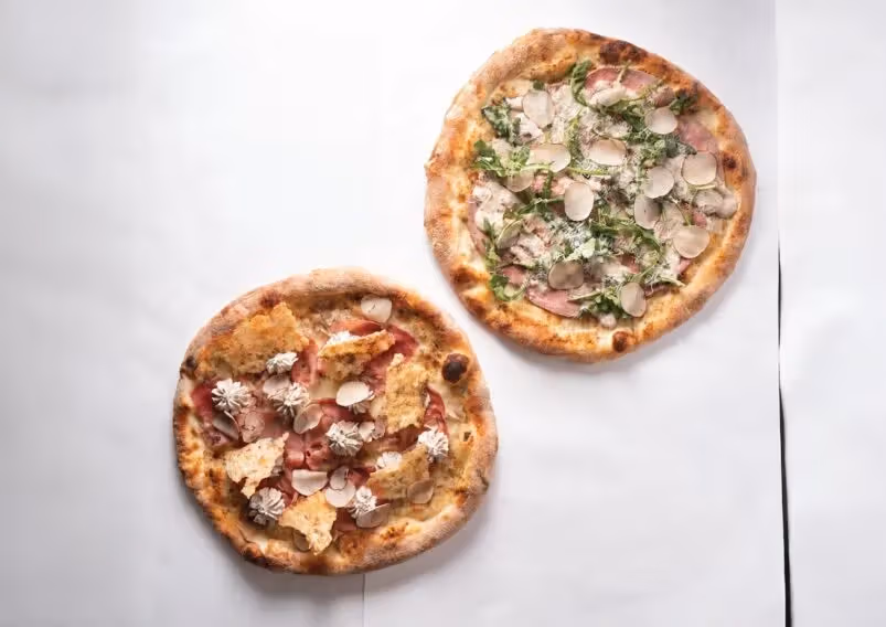 The Pizza Project’s black-truffle pizzas