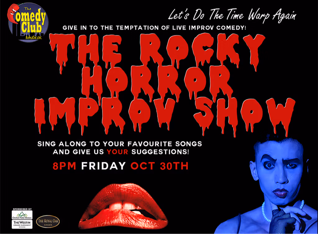 10월 30일 Rocky Horror Improv Show 포스터