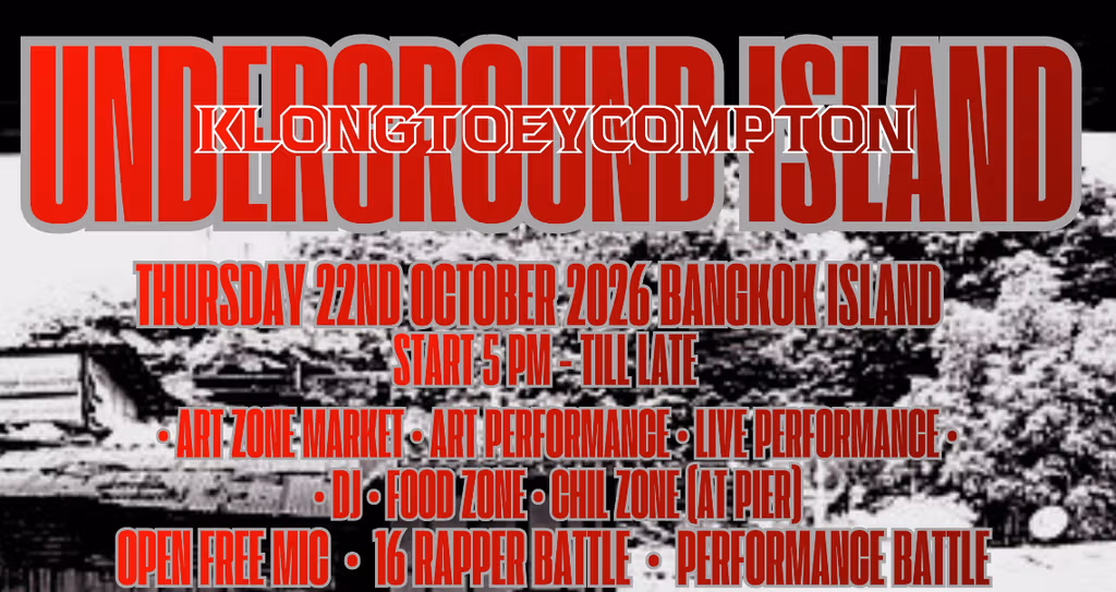 Klongtoeycompton Vol.3 poster for October 22