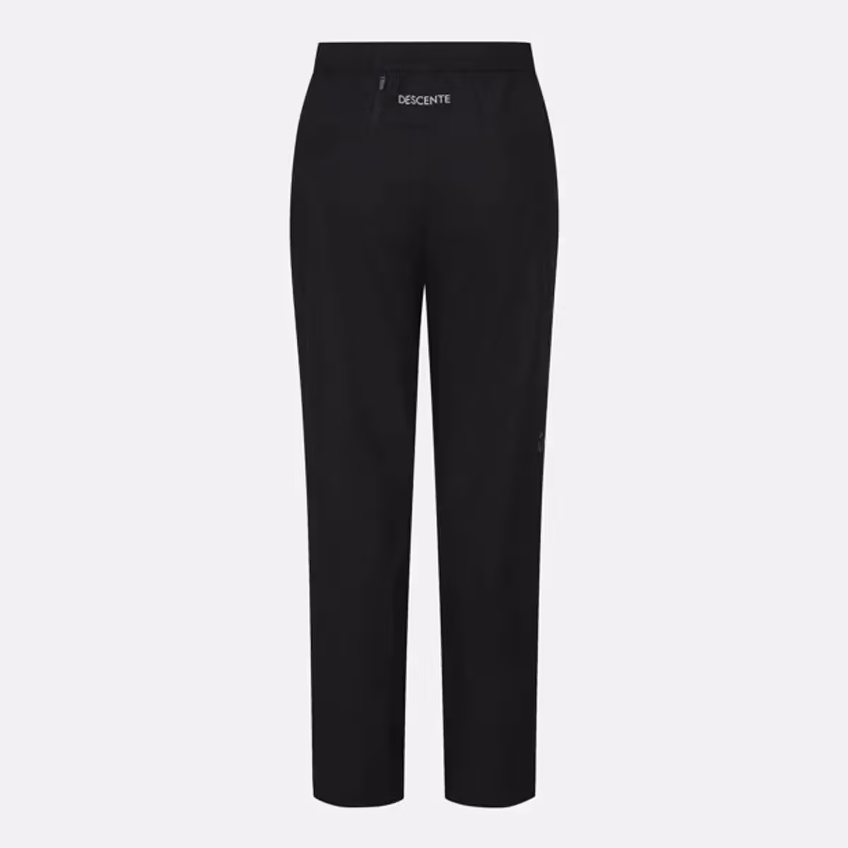 Descente’s woven running trousers narrow towards the hems