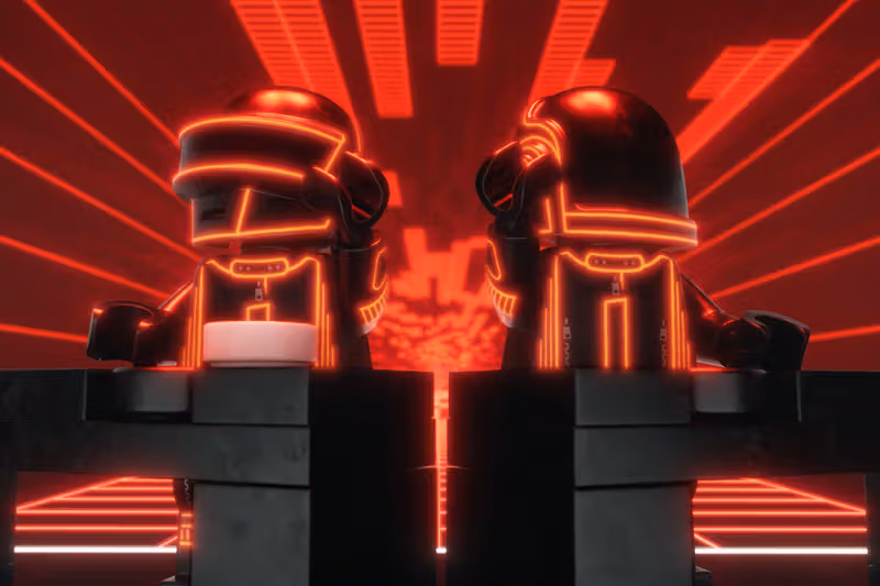 LEGO × Daft Punk confirms a partnership as ALIVE 2007 pyramid enters development
