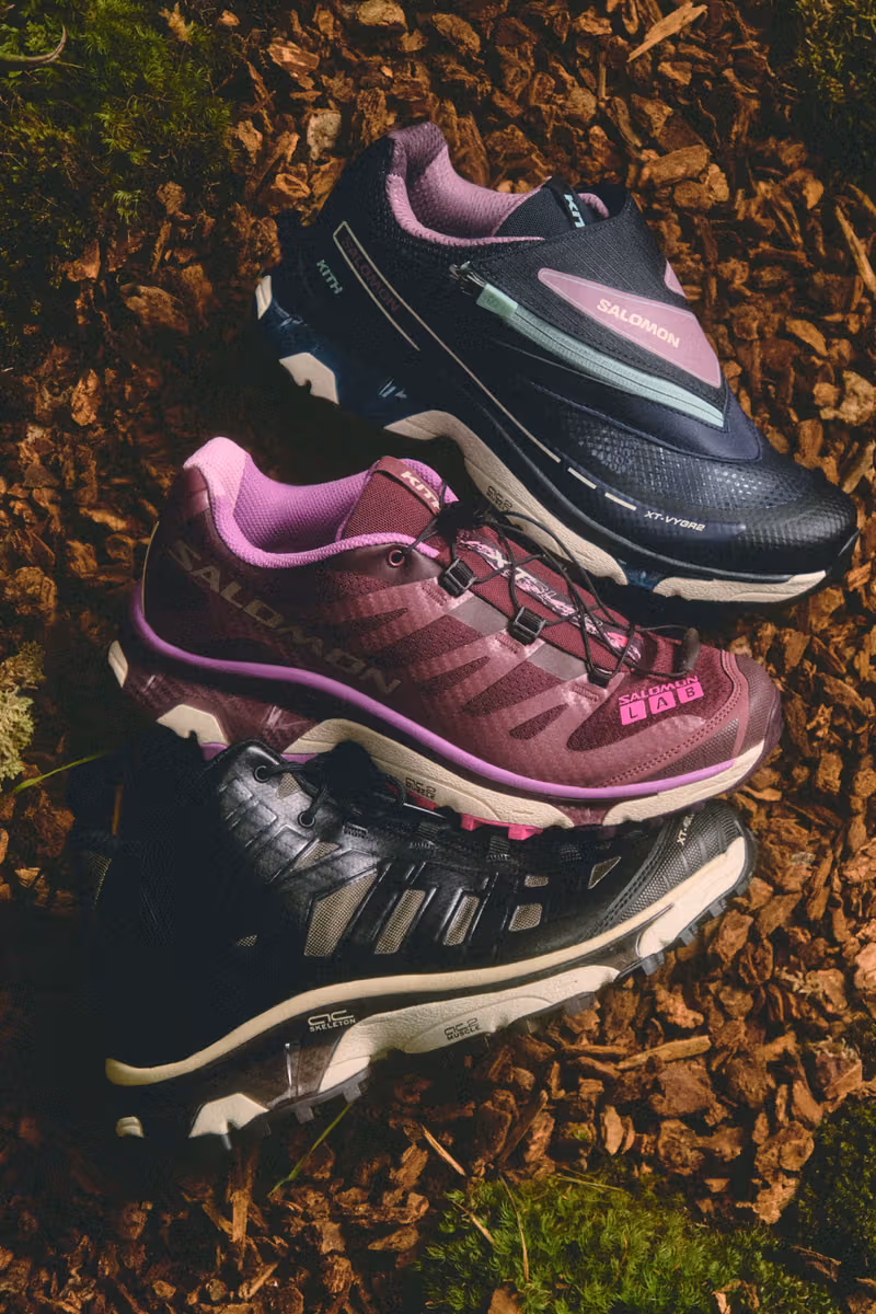 Kith × Salomon 겨울 세 모델: XT-4K Mid 첫 공개, 밴쿠버 10월 23일 선판매