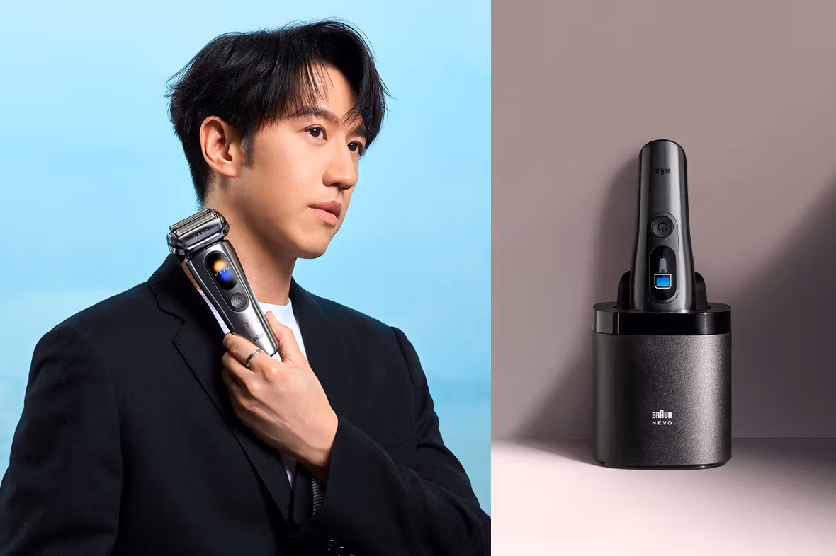 Braun NEVO、身だしなみの道具をデザインとして見る：ジェイ・フォンの企画から3つの視点