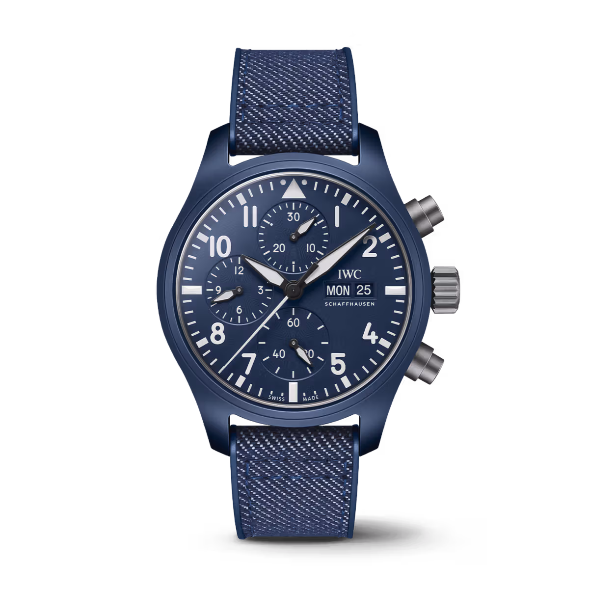 The blue-ceramic TOP GUN Oceana IW389404.