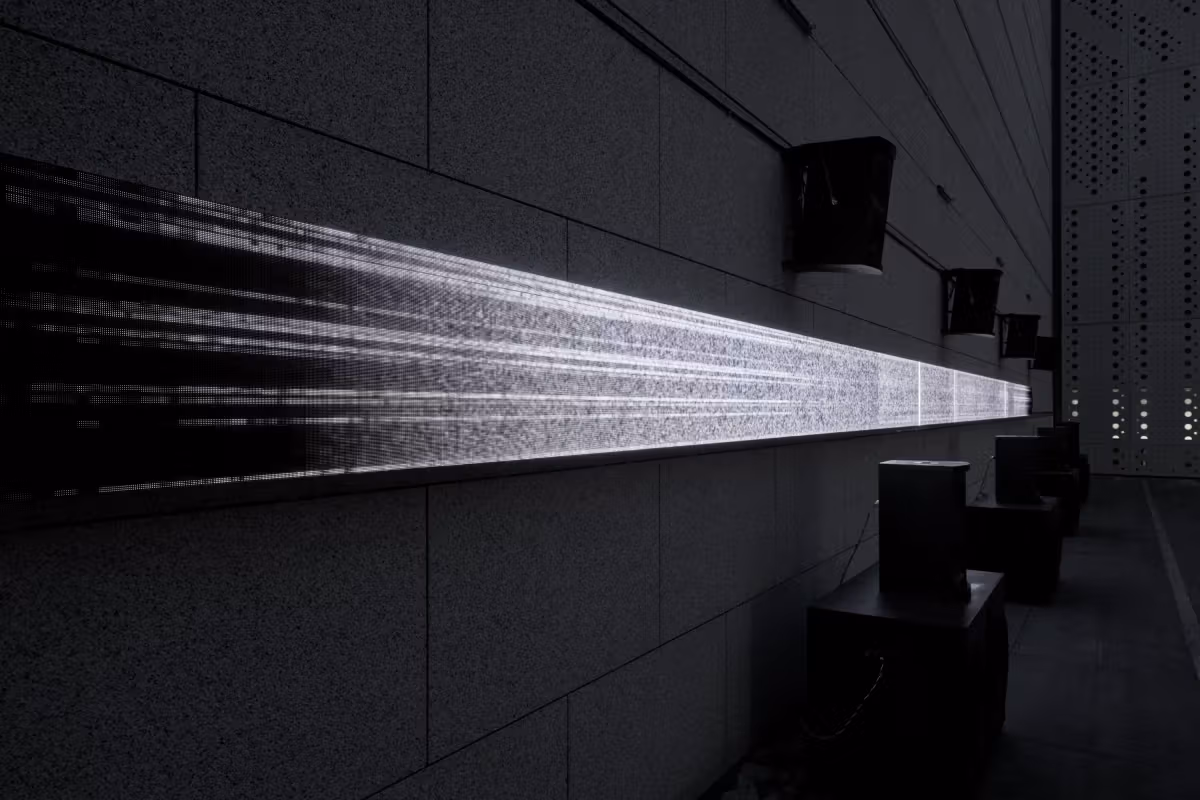 見えない信号を音と光に変えるsensing streams 2024の記録。