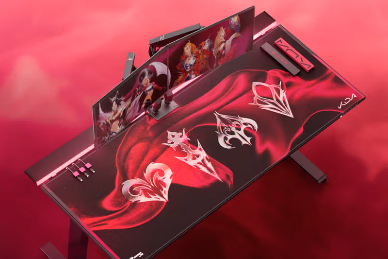Secretlab MAGNUS Pro KDA FIRESTARTER standing desk
