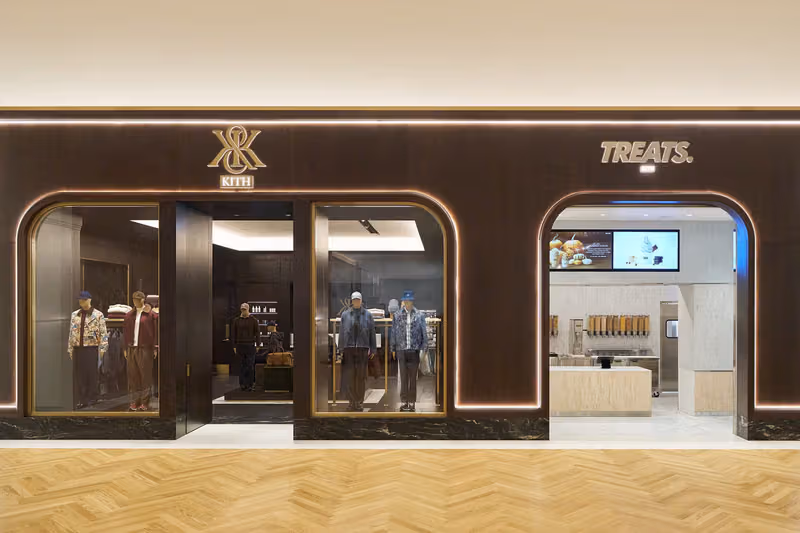 ทางเข้าร้าน Kith กับ Kith Treats ที่อยู่ติดกัน