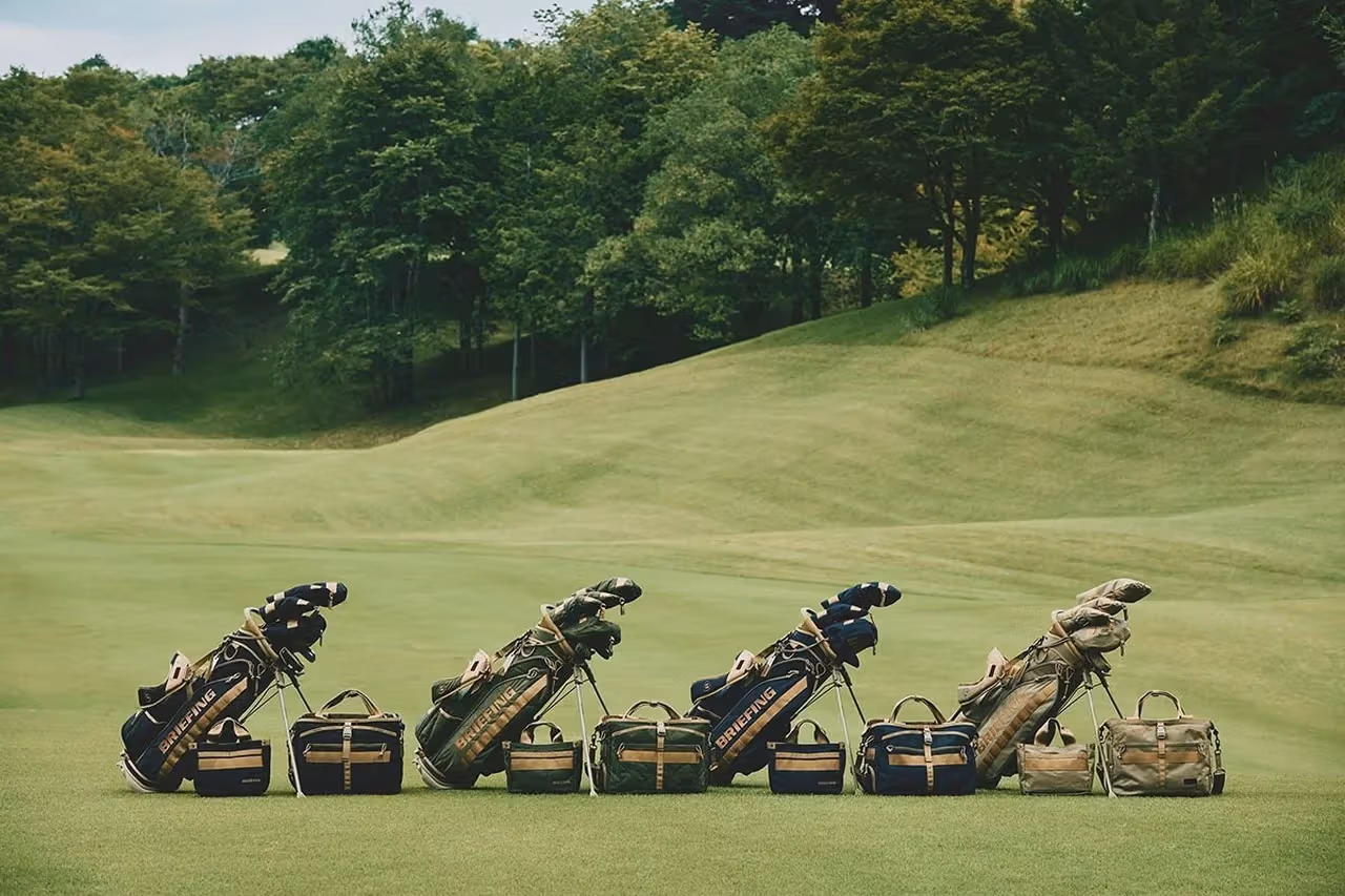 BRIEFING GOLF MIL Returns with Coyote Details and Two Cordura Options