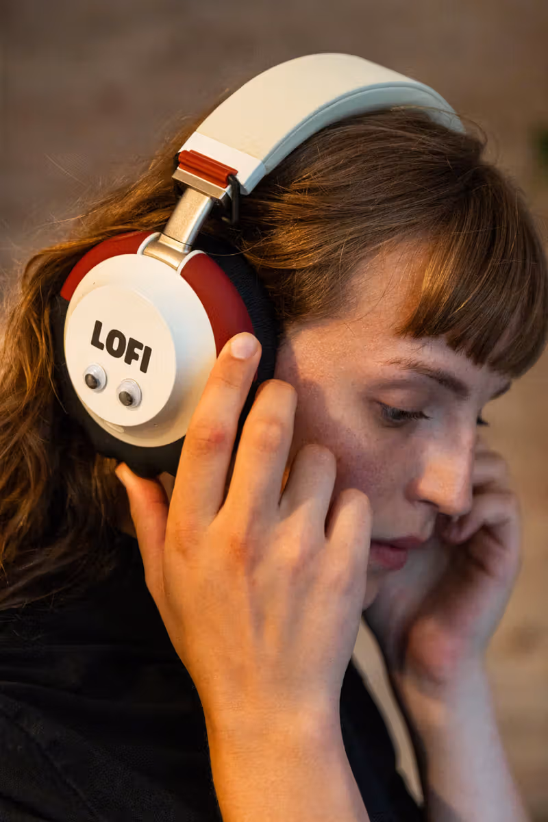 LOFI PROを装着した公式イメージ写真